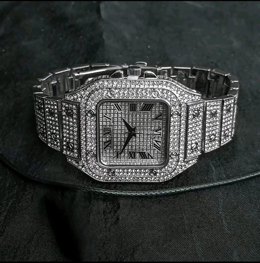 "Time is ticking, let's get it 💸🕰️. Wearing my Karan Aujla-approved watch, where style meets substance 💯. #KaranAujla #LuxuryWatch #Timepiece"