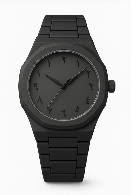 BLACK ARABIC AURA WATCH 🔥 HIGH QUALITY AND LIGHT WEIGHT WATCH ⌚