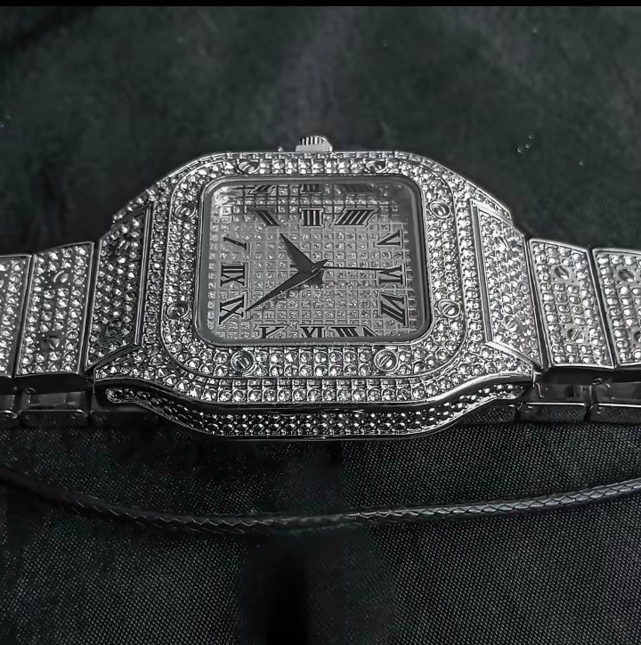"Time is ticking, let's get it 💸🕰️. Wearing my Karan Aujla-approved watch, where style meets substance 💯. #KaranAujla #LuxuryWatch #Timepiece"